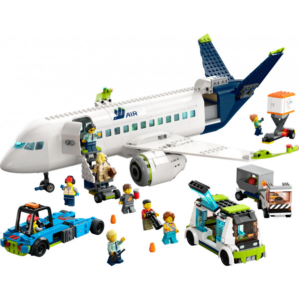 Фото - Конструктор LEGO City Пассажирский самолет (60367)
