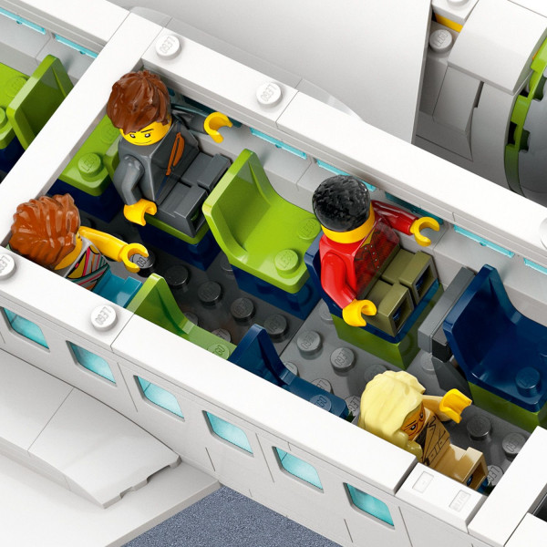Фото - Конструктор LEGO City Пассажирский самолет (60367)