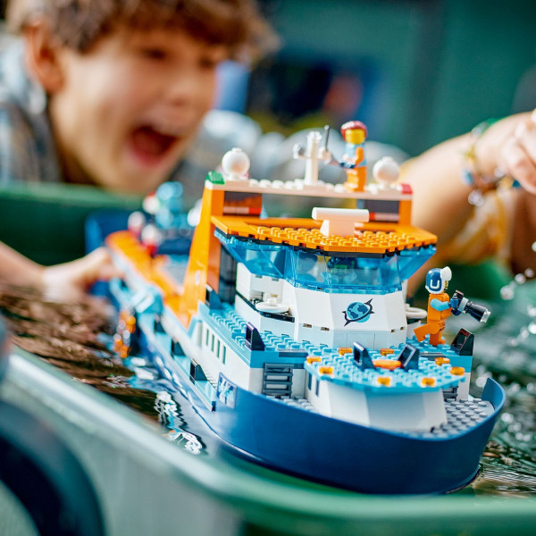 Фото - Конструктор LEGO City Арктический исследовательский корабль (60368)