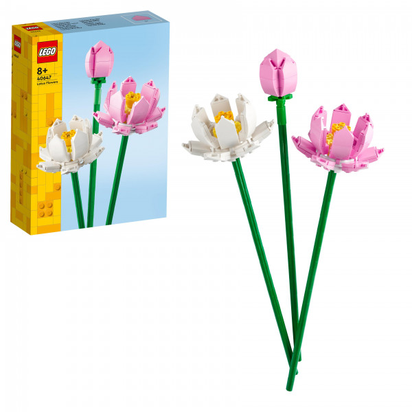 Фото -  LEGO Botanicals Квіти лотоса (40647)