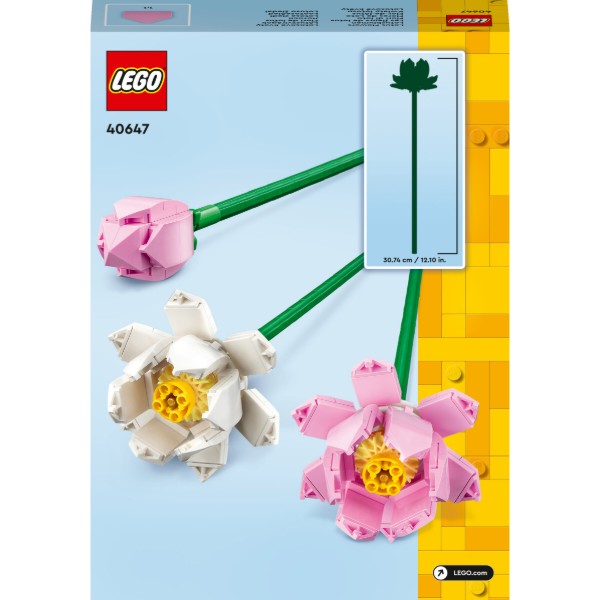 Фото - Конструктор LEGO Botanicals Цветы лотоса (40647)