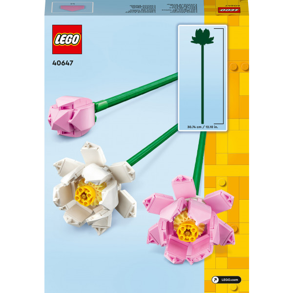 Фото -  LEGO Botanicals Квіти лотоса (40647)