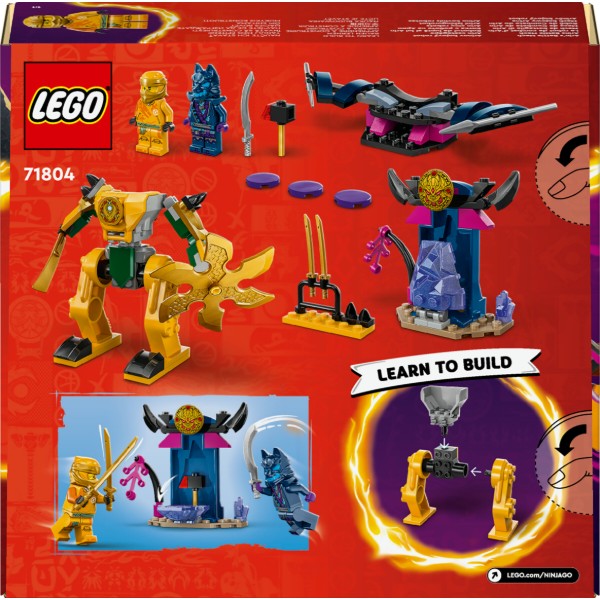 Фото - Конструктор LEGO NINJAGO Боевой робот Арина (71804)