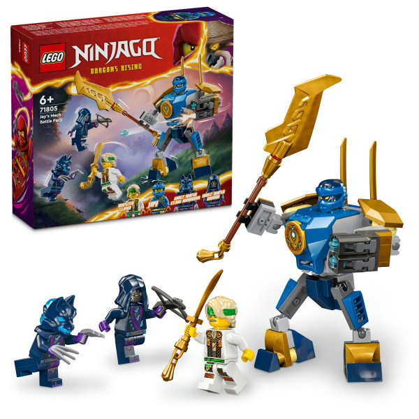 Фото - Конструктор LEGO NINJAGO Бойовий набір робота Джея (71805)