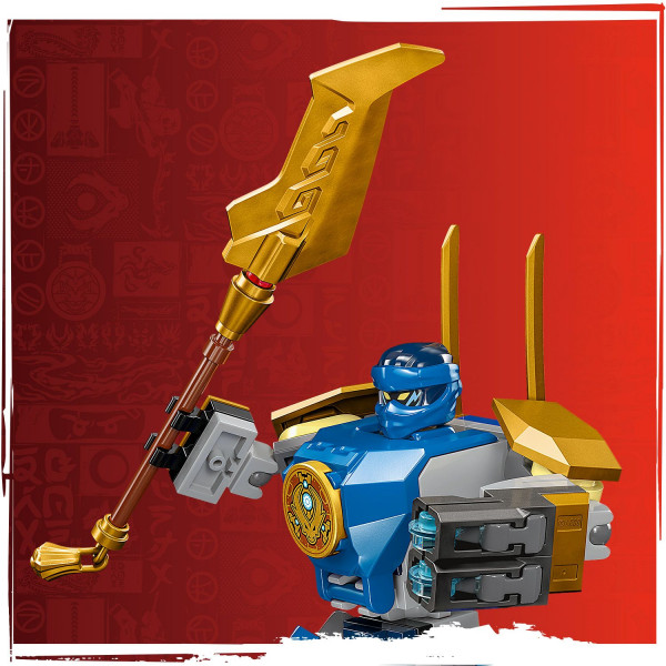 Фото - Конструктор LEGO NINJAGO Бойовий набір робота Джея (71805)