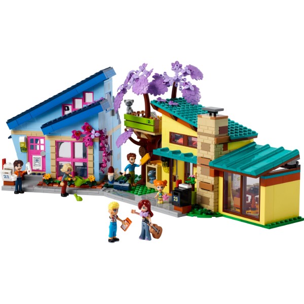 Фото - Конструктор LEGO Friends Семейные дома Олли и Пэйсли (42620)