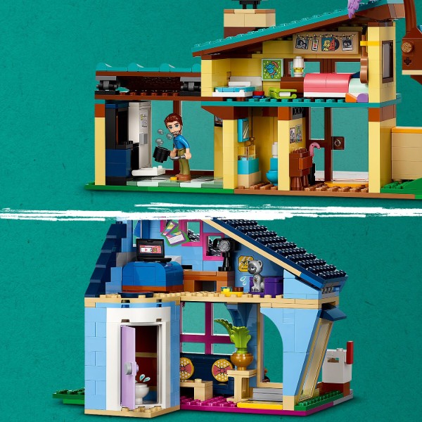Фото - Конструктор LEGO Friends Семейные дома Олли и Пэйсли (42620)