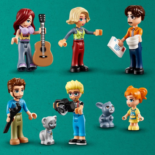 Фото - Конструктор LEGO Friends Семейные дома Олли и Пэйсли (42620)