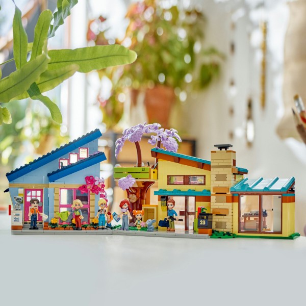 Фото - Конструктор LEGO Friends Семейные дома Олли и Пэйсли (42620)
