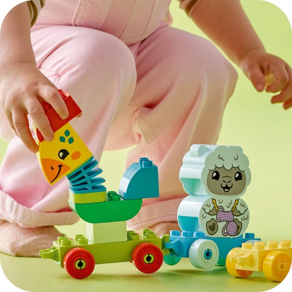 Фото - Конструктор LEGO DUPLO My First Потяг тваринок (10412)