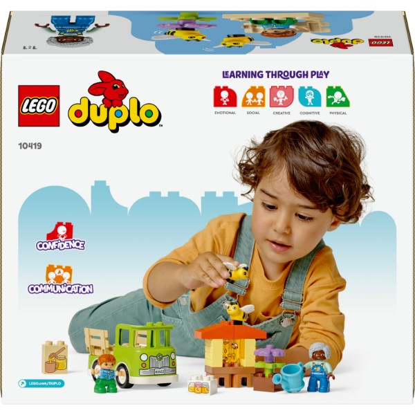 Фото - Конструктор LEGO DUPLO Town Догляд за бджолами й вуликами (10419)
