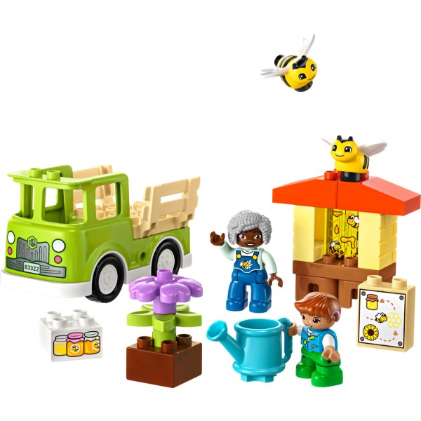 Фото - Конструктор LEGO DUPLO Town Догляд за бджолами й вуликами (10419)