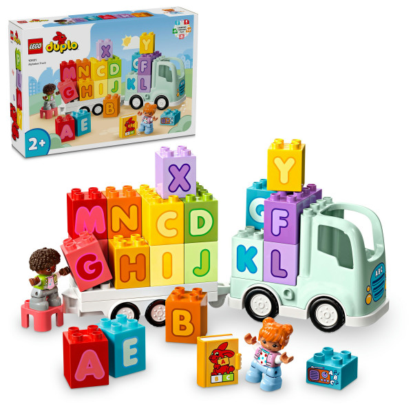 Фото - Конструктор LEGO DUPLO Town Грузовик с алфавитом (10421)