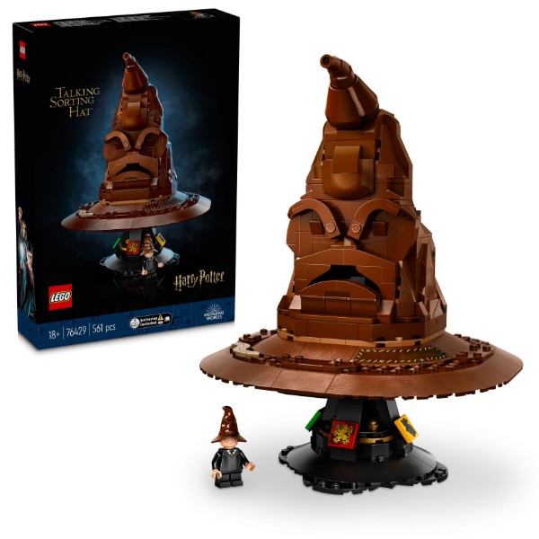 Фото - Конструктор LEGO HARRY POTTER TM Говорящая сортировочная шляпа (76429)