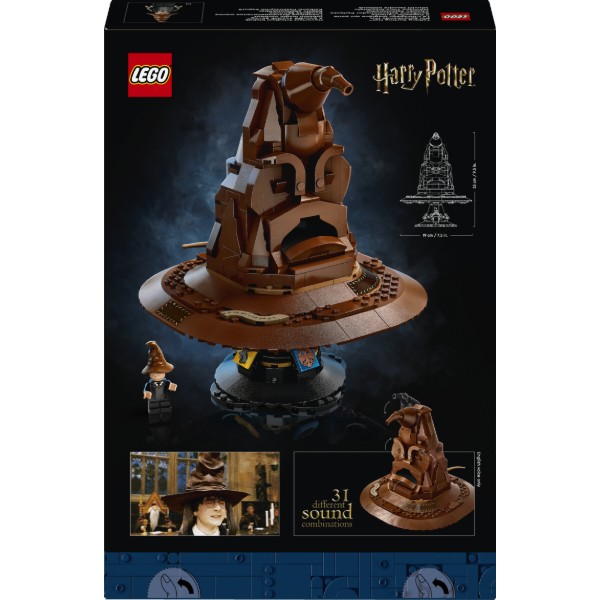 Фото - Конструктор LEGO HARRY POTTER TM Говорящая сортировочная шляпа (76429)