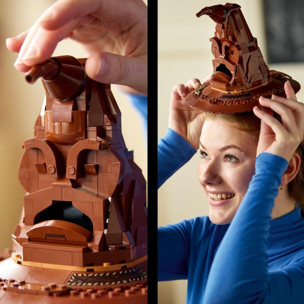 Фото - Конструктор LEGO HARRY POTTER TM Говорящая сортировочная шляпа (76429)