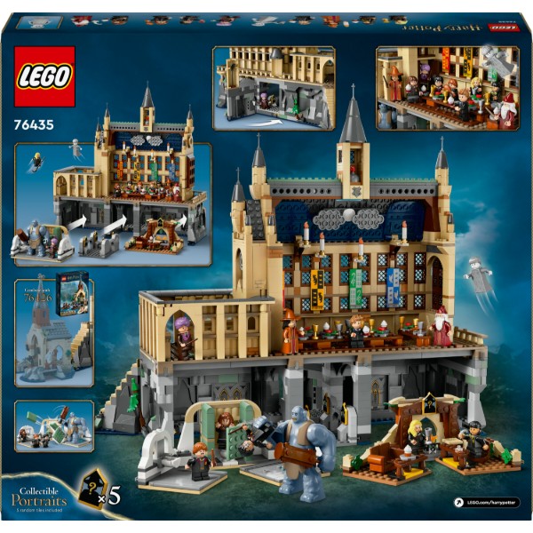 Фото - Конструктор LEGO Harry Potter™ Замок Гоґвортс: Велика зала (76435)