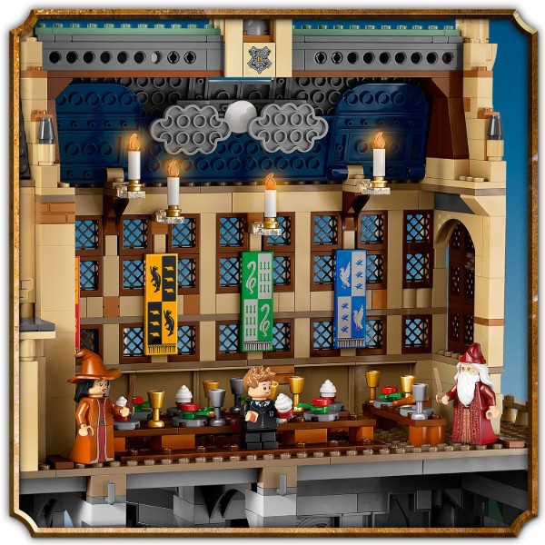 Фото - Конструктор LEGO Harry Potter™ Замок Гоґвортс: Велика зала (76435)