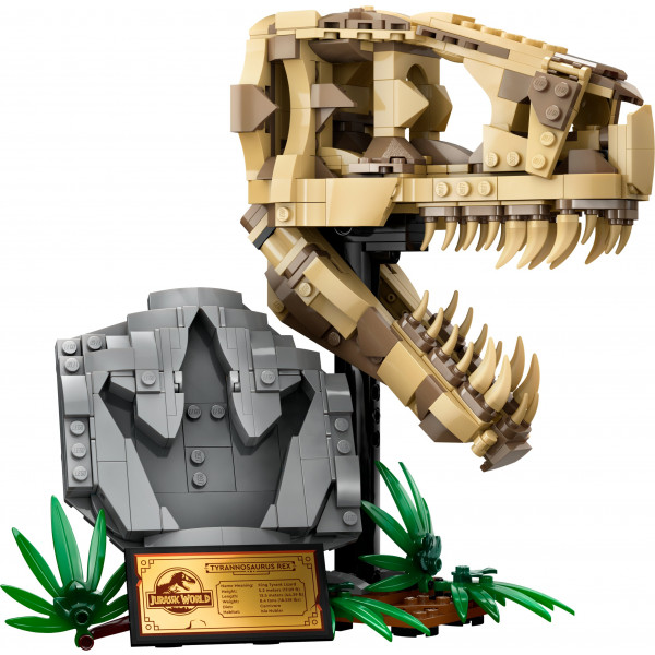 Фото - Конструктор LEGO Jurassic World Скамʼянілості динозаврів: череп тиранозавра (76964)