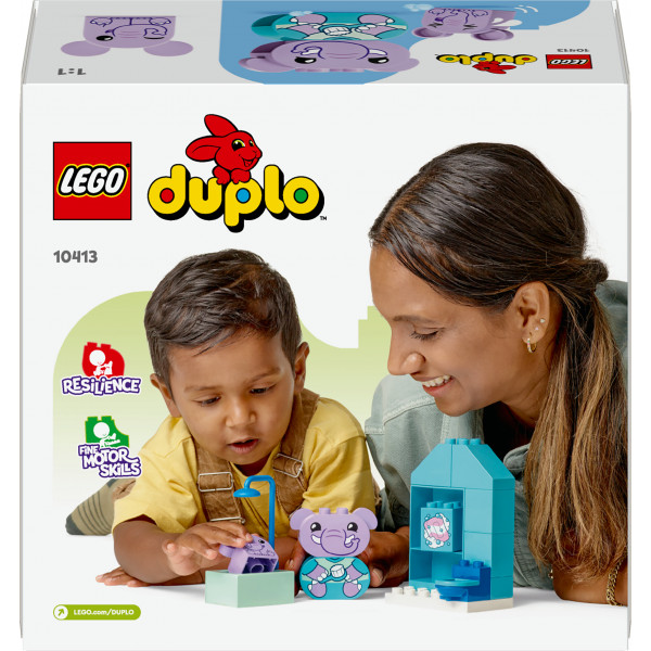 Фото - Конструктор LEGO DUPLO My First Повседневные процедуры: Время принимать ванну (10413)