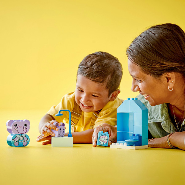 Фото - Конструктор LEGO DUPLO My First Повседневные процедуры: Время принимать ванну (10413)