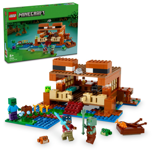 Фото - Конструктор LEGO Minecraft Дом в форме лягушки (21256)