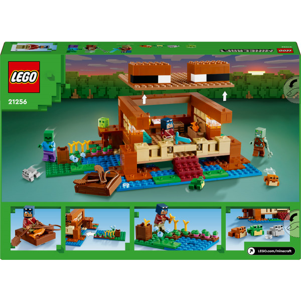 Фото - Конструктор LEGO Minecraft Дом в форме лягушки (21256)