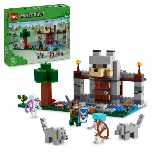 Фото - Конструктор LEGO Minecraft® Вовк із Цитаделі (21261)
