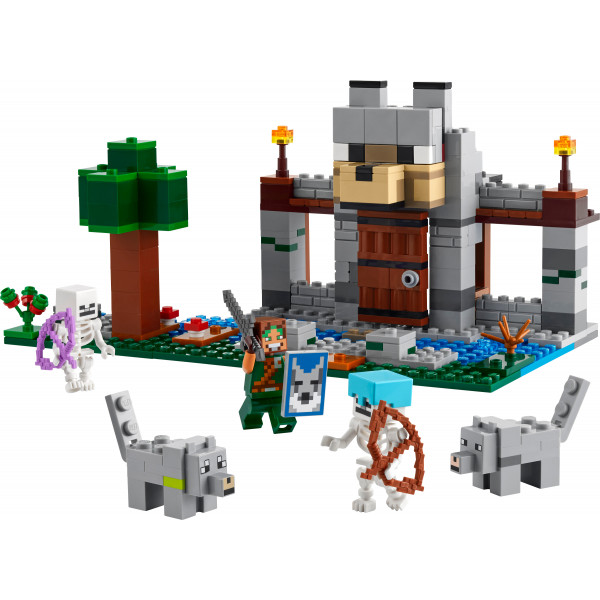 Фото - Конструктор LEGO Minecraft® Вовк із Цитаделі (21261)