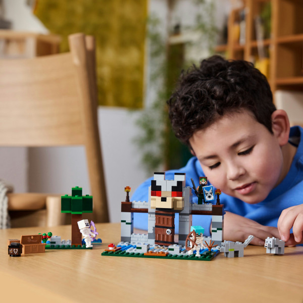 Фото - Конструктор LEGO Minecraft® Вовк із Цитаделі (21261)