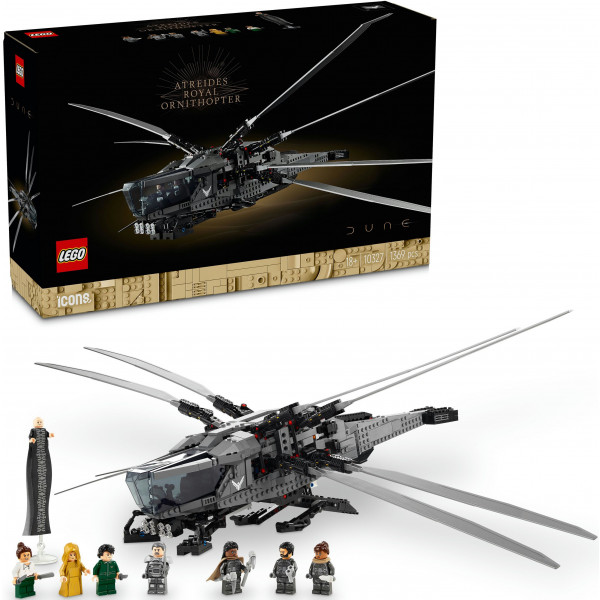 Фото - Конструктор LEGO Icons Дюна. Королевский орнитоптер Атридов (10327)