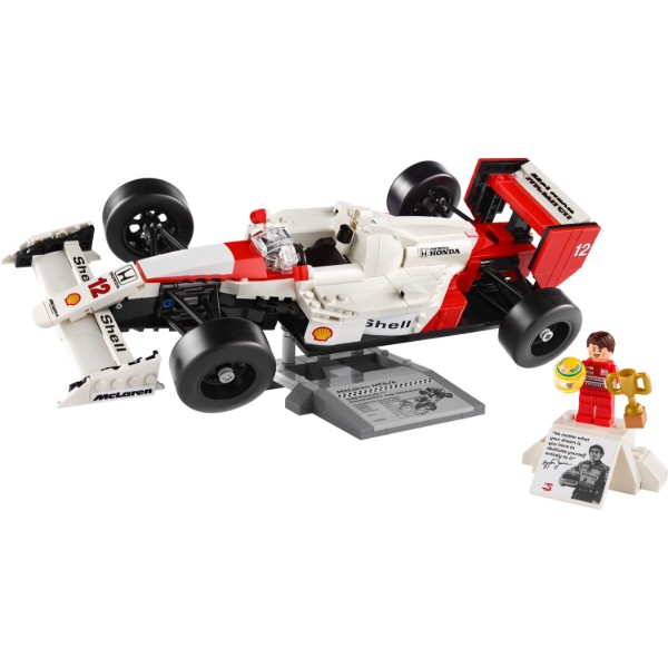 Фото - Конструктор LEGO ICONS McLaren MP4/4 и Айртон Сенна (10330)
