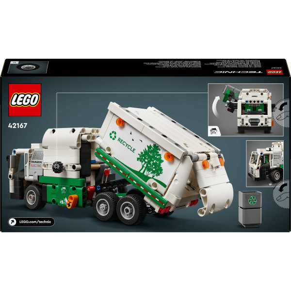 Фото - Конструктор LEGO Technic Сміттєвоз Mack® LR Electric (42167)