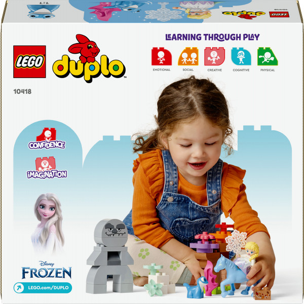 Фото - Конструктор LEGO DUPLO DISNEY TM Ельза й Бруні в Зачарованому лісі (10418)