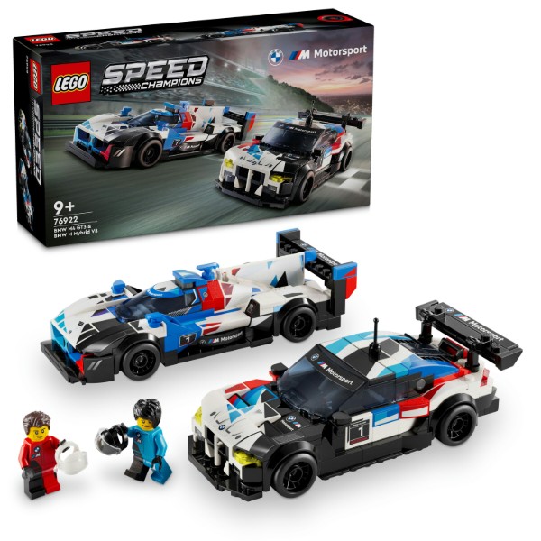 Конструктор LEGO SPEED CHAMPIONS Автомобили для гонок BMW M4 GT3 и