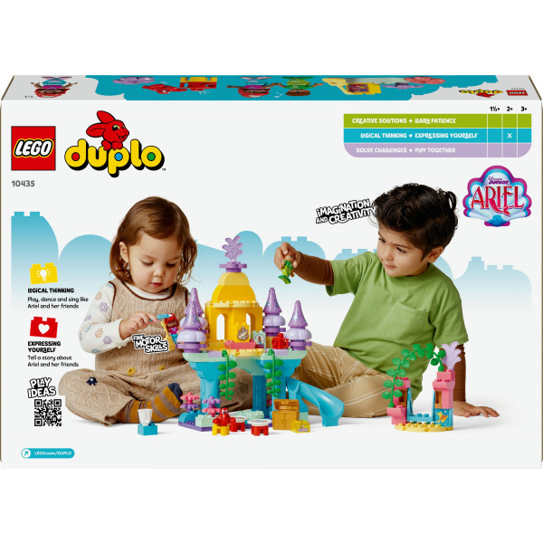 Фото - Конструктор LEGO DUPLO® | Disney Чарівний підводний палац Аріель (10435)