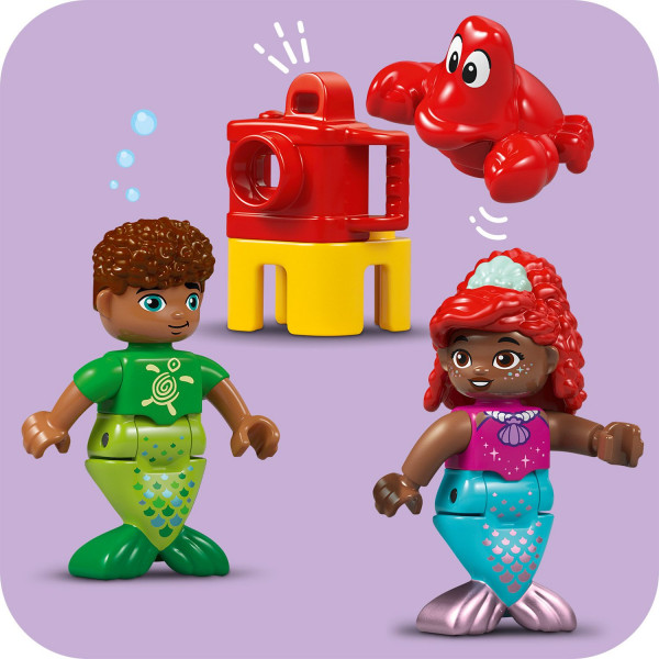 Фото - Конструктор LEGO DUPLO® | Disney Чарівний підводний палац Аріель (10435)