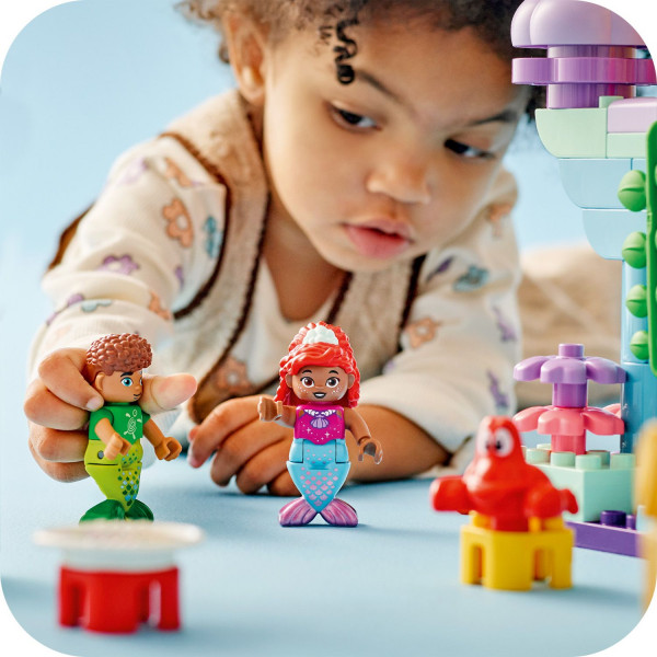 Фото - Конструктор LEGO DUPLO® | Disney Чарівний підводний палац Аріель (10435)