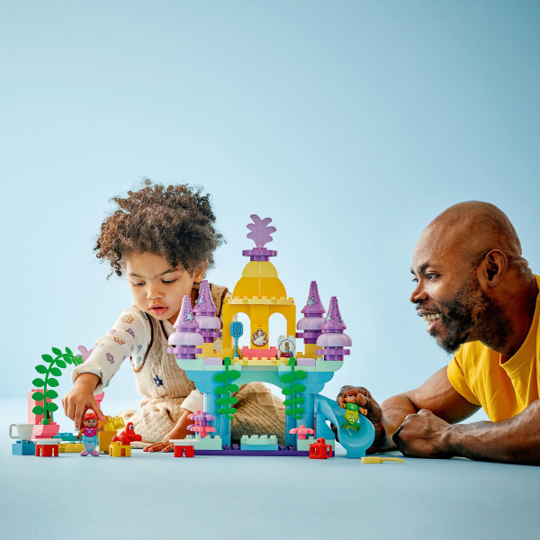 Фото - Конструктор LEGO DUPLO® | Disney Чарівний підводний палац Аріель (10435)