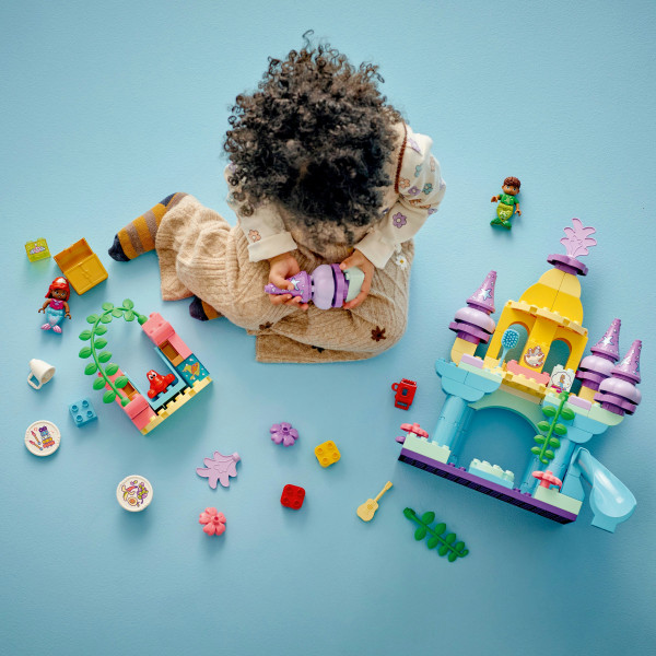 Фото - Конструктор LEGO DUPLO® | Disney Чарівний підводний палац Аріель (10435)