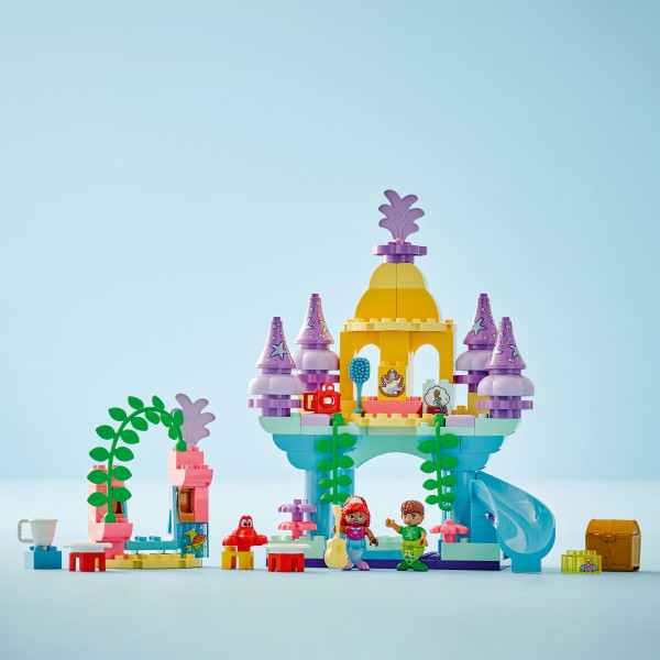 Фото - Конструктор LEGO DUPLO® | Disney Чарівний підводний палац Аріель (10435)