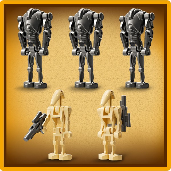 Фото - Конструктор LEGO Star Wars Клоны-пехотинцы и Боевой дроид. Боевой набор (75372)