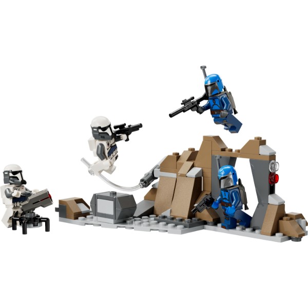 Фото - Конструктор LEGO Star Wars™ Бойовий комплект «Засідка на Мандалорі» (75373)