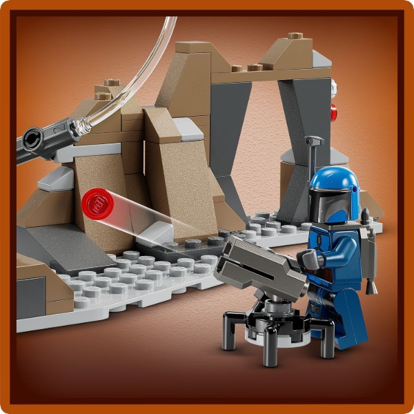 Фото - Конструктор LEGO Star Wars™ Бойовий комплект «Засідка на Мандалорі» (75373)
