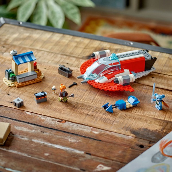 Фото - Конструктор LEGO Star Wars Багряний вогняний яструб (75384)