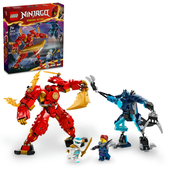 Фото - Конструктор LEGO NINJAGO Робот огненной стихии Кая (71808)