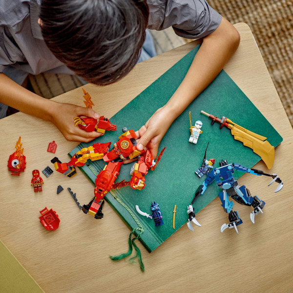 Фото - Конструктор LEGO NINJAGO Робот огненной стихии Кая (71808)