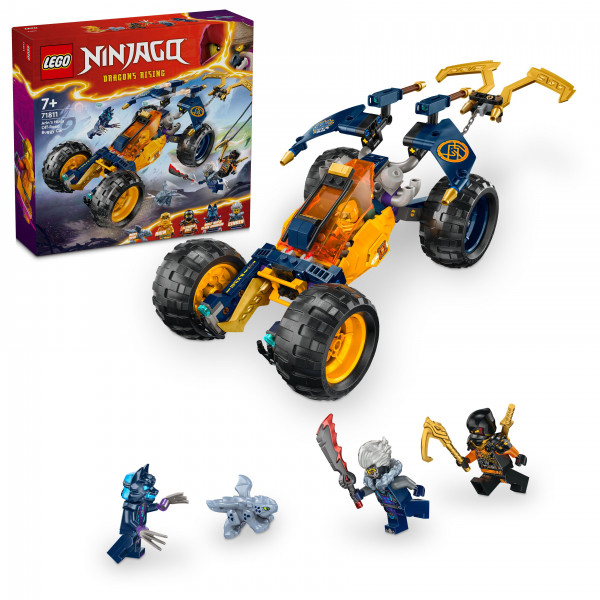 Фото - Конструктор LEGO NINJAGO Багі для бездоріжжя ніндзя Арін (71811)