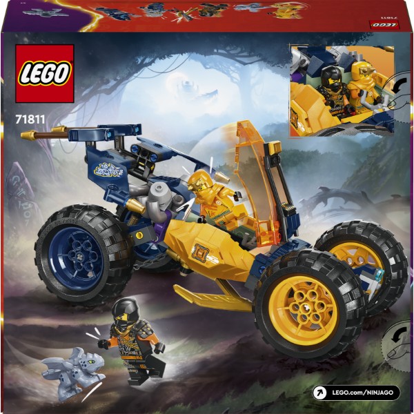 Фото - Конструктор LEGO NINJAGO Багі для бездоріжжя ніндзя Арін (71811)