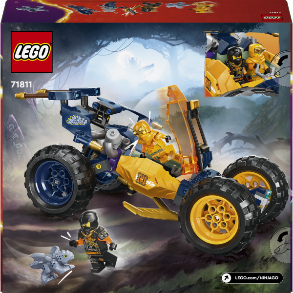 Фото - Конструктор LEGO NINJAGO Багі для бездоріжжя ніндзя Арін (71811)